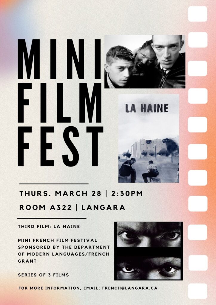 La Haine film showing